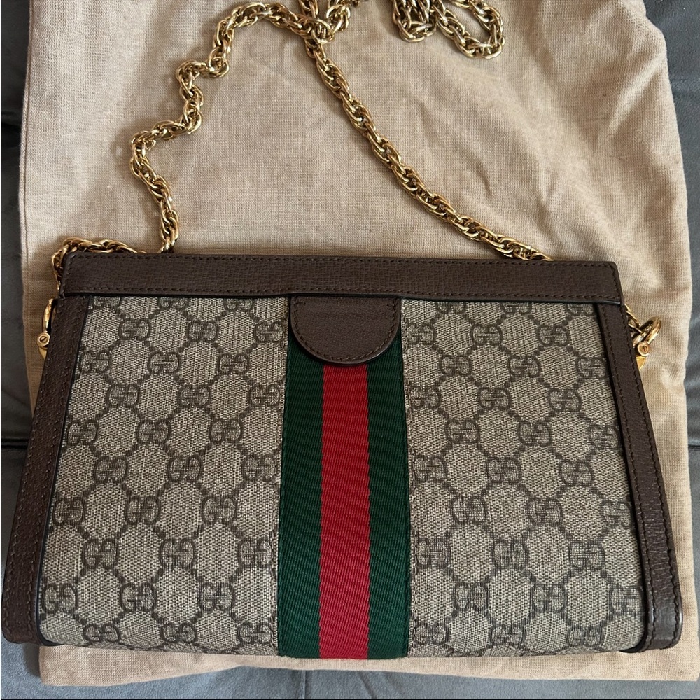 Gucci Ophidia GG chain shoulder / crossbody bag - Picture 4 of 16